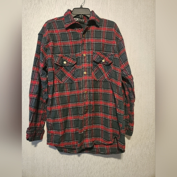 Polar King Rule the Elements flannel shacket Size Large - Picture 1 of 6